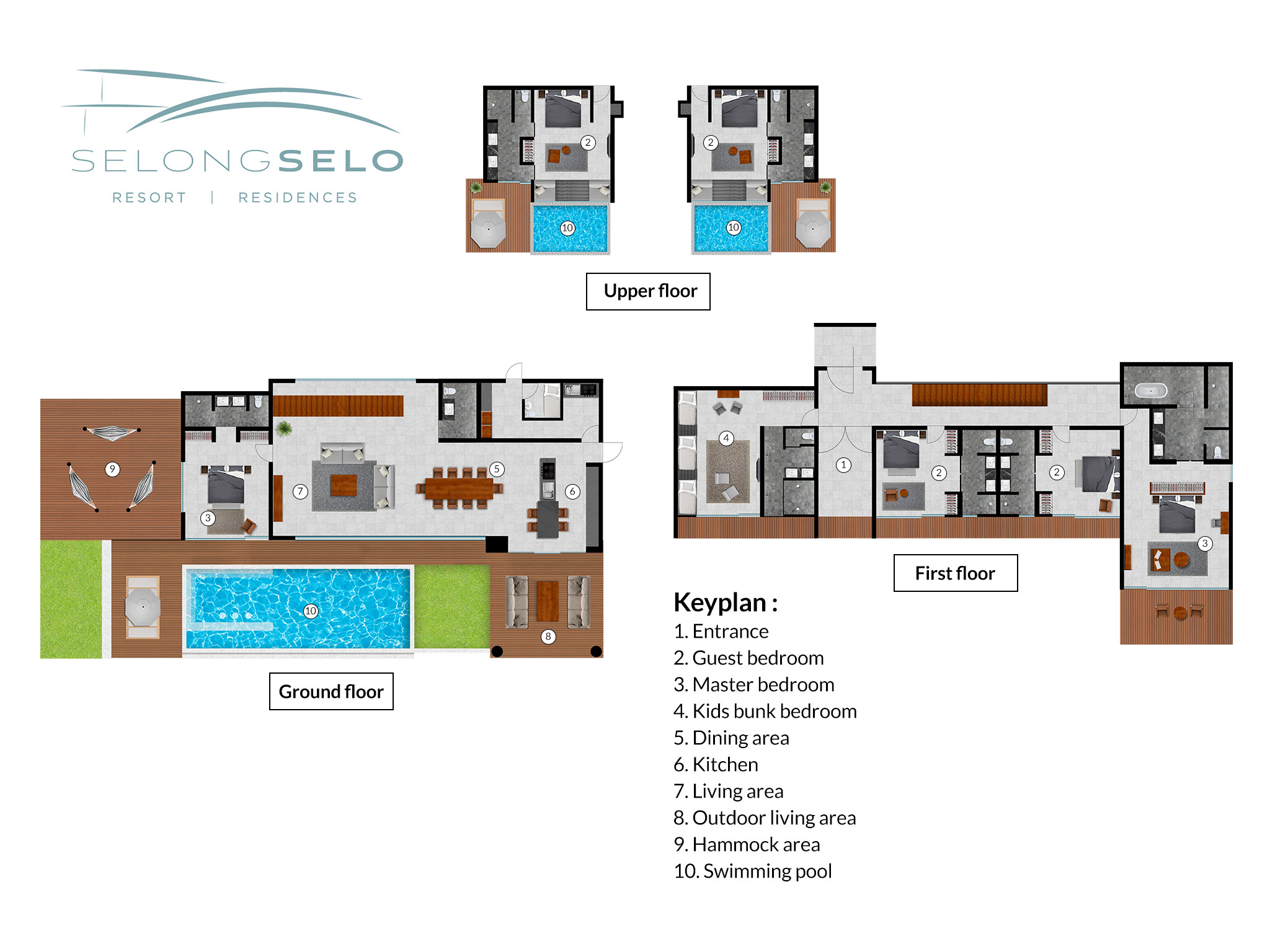 Selong Selo Resort & Residences - seven bedroom villa